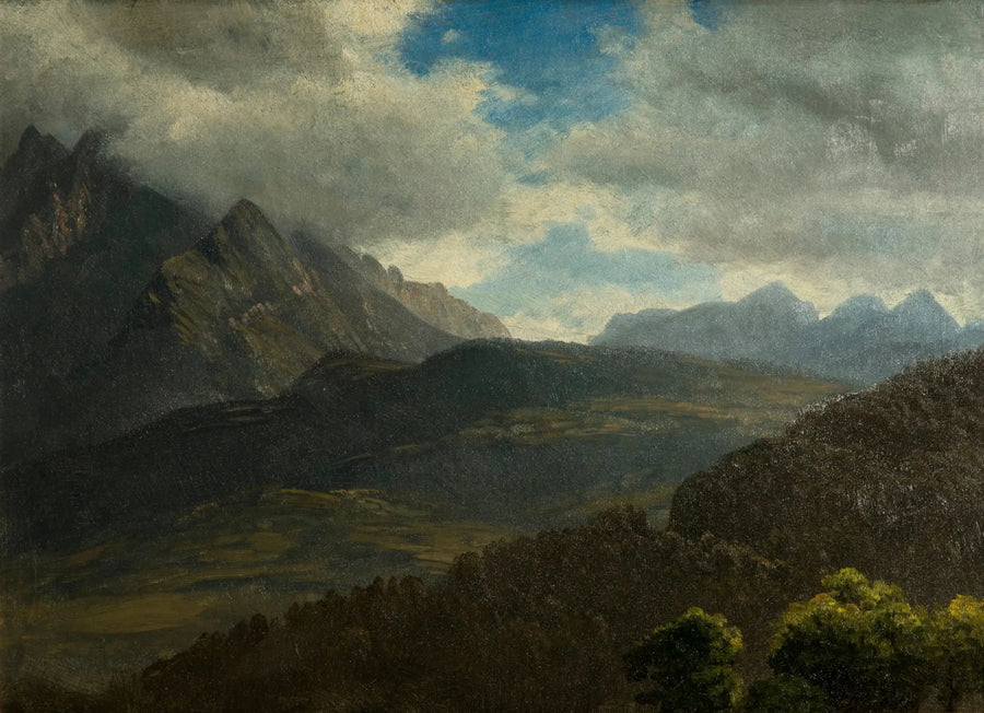 Rocky Dağlarında - Albert Bierstadt