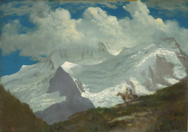 Rocky Dağlarında - Albert Bierstadt