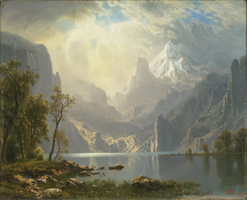 Sierras'ta - Albert Bierstadt