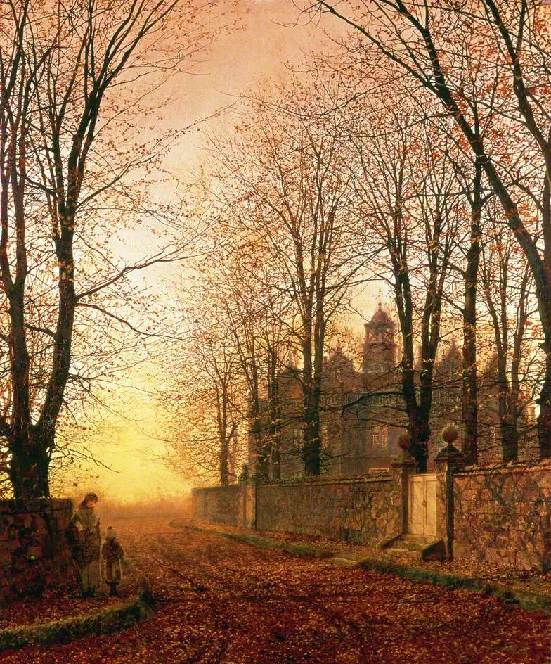 Eski zamanlarda - John Atkinson Grimshaw