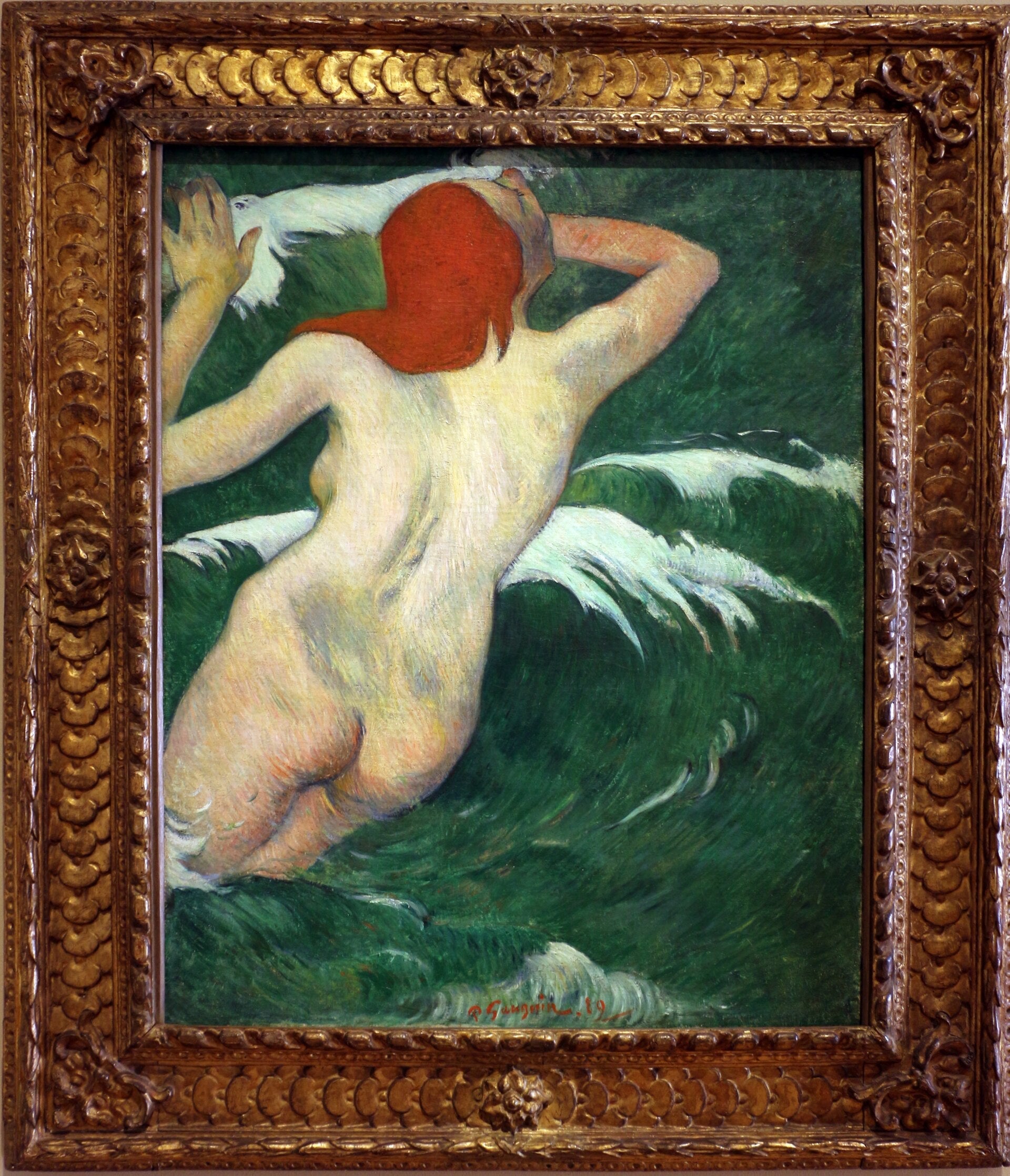 Dalgalar İçinde - Paul Gauguin