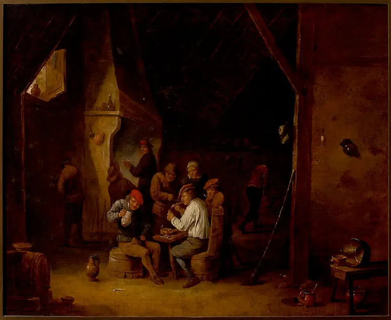 Bir meyhanede - David Teniers genç