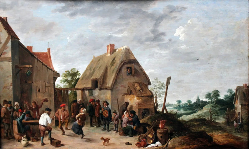 Köy Panayırında Dans - David Teniers genç