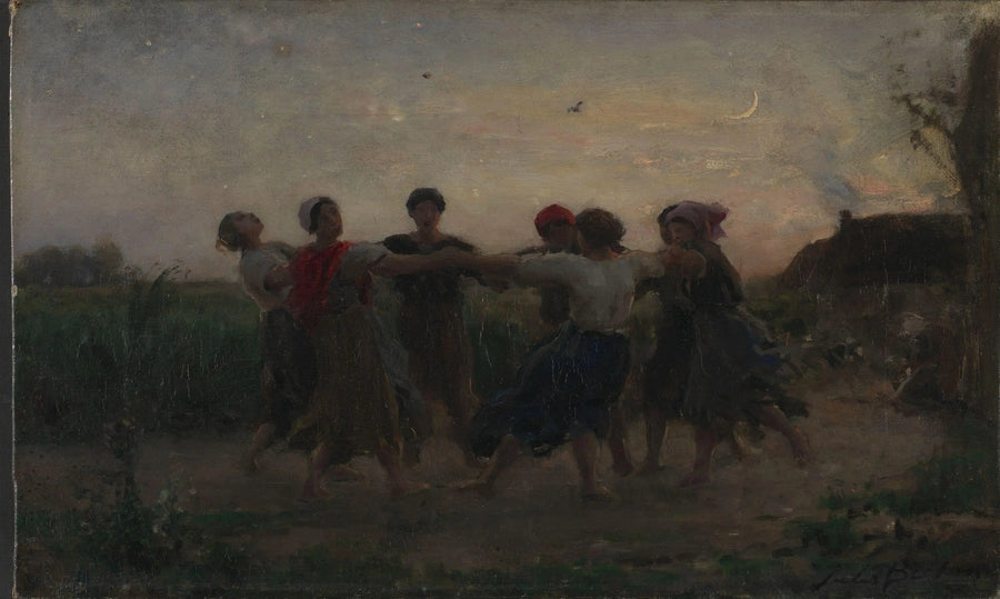 Courrières'te Saint-Jean Dansı - Jules Breton