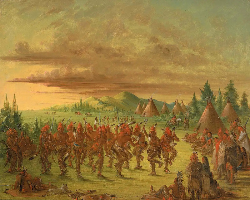 Şahin Dansı - George Catlin