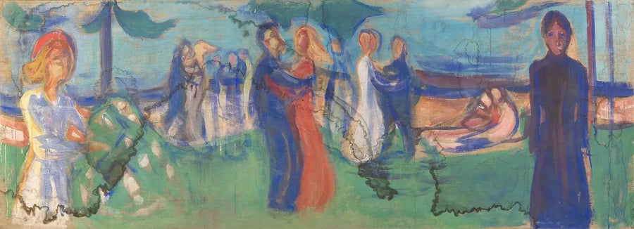 Denizde Dans - Edvard Munch