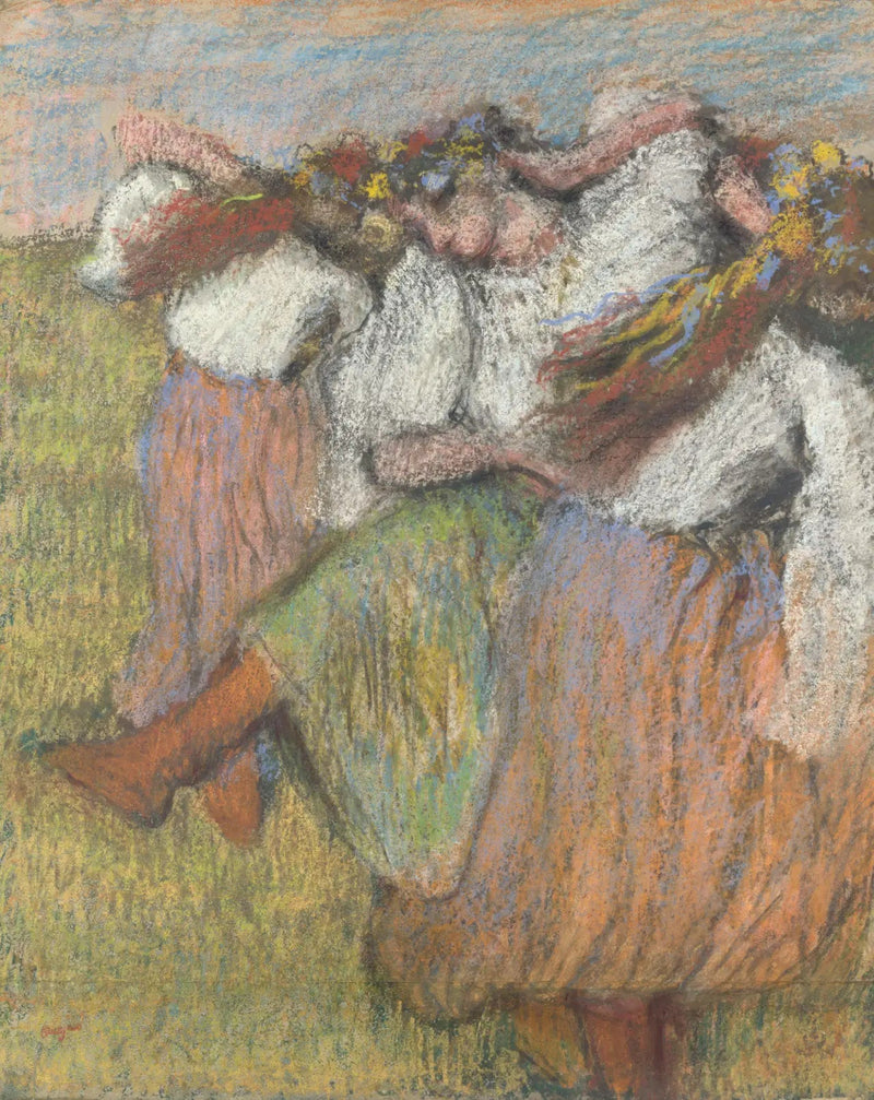 Ukraynalı Dansçılar - Edgar Degas