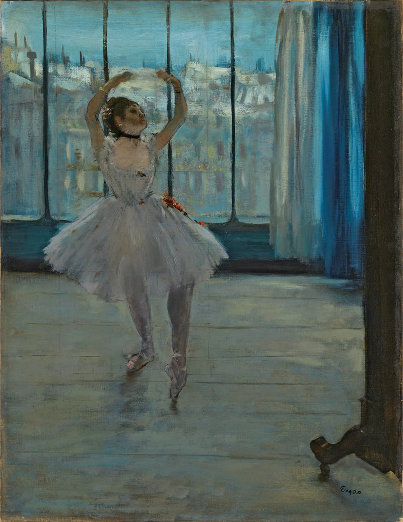 Fotoğrafçının Atölyesindeki Dansçı - Edgar Degas