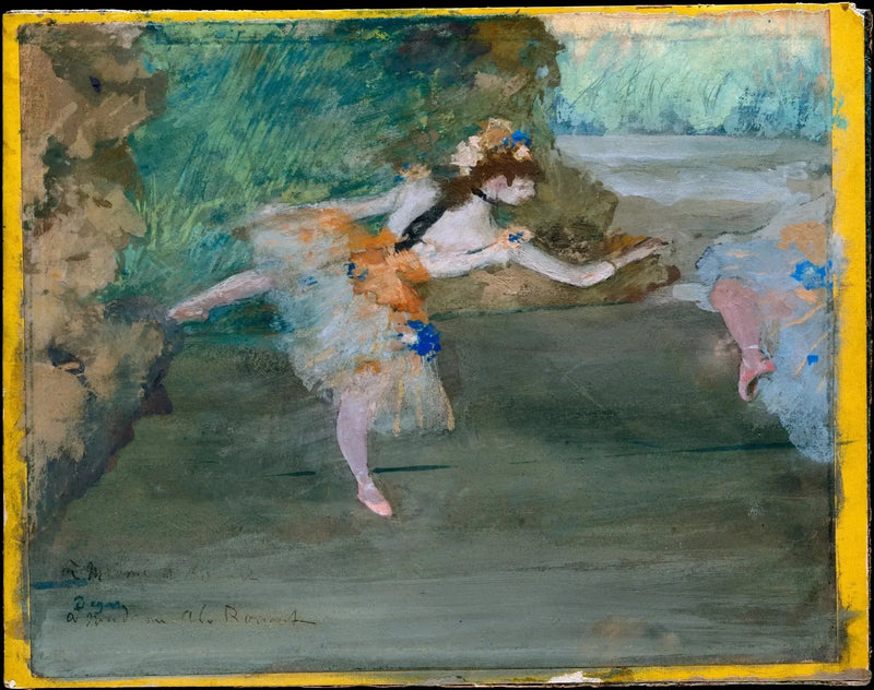 Sahnedeki Dansçı - Edgar Degas