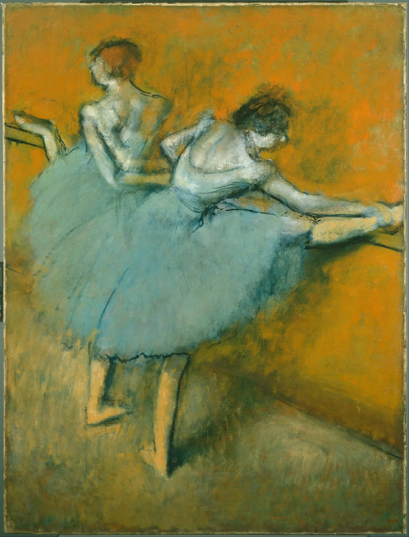 Bar'da Dans Edenler - Edgar Degas