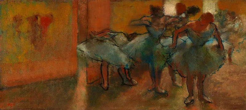 Evde Dans Edenler - Edgar Degas