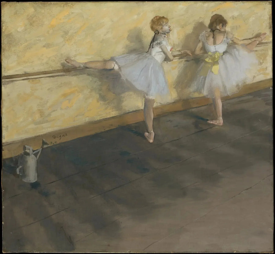Bar'da Dans Edenler - Edgar Degas