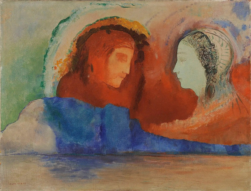 Dante ve Beatrice - Odilon Redon