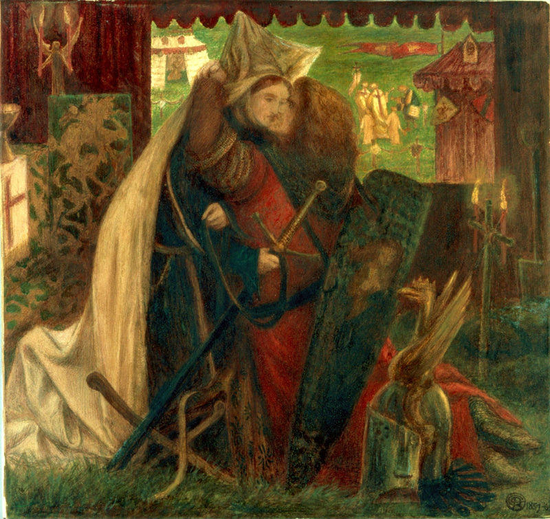 La Chapelle avant les lices - Dante Gabriel Rossetti