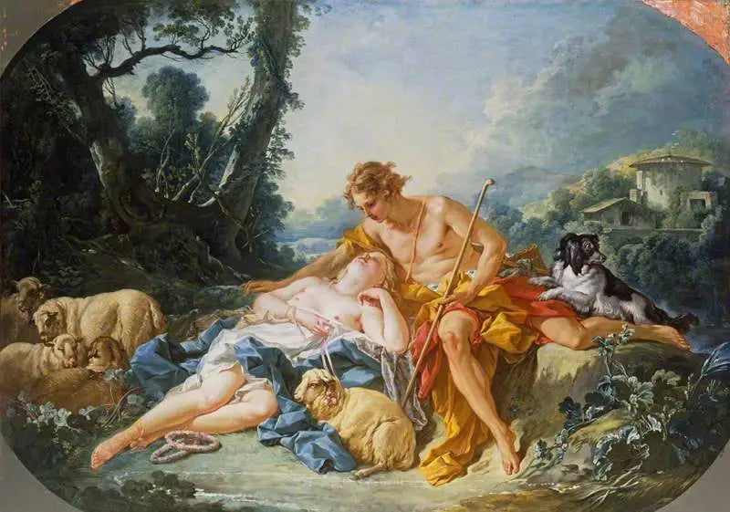 Daphnis ve Chloé - François Boucher