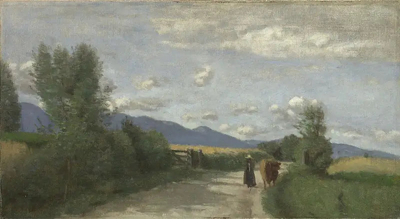Dardagny, matin - Jean-Baptiste Camille Corot