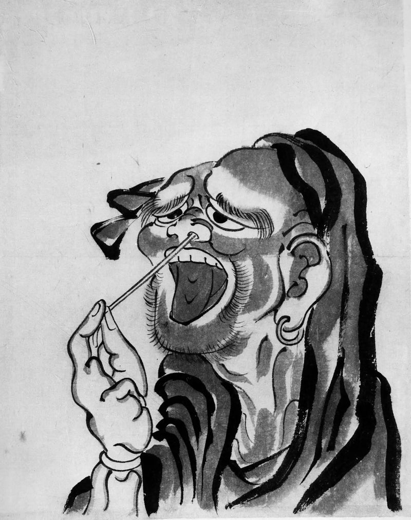 Daruma (Budist Azizi) - Hokusai