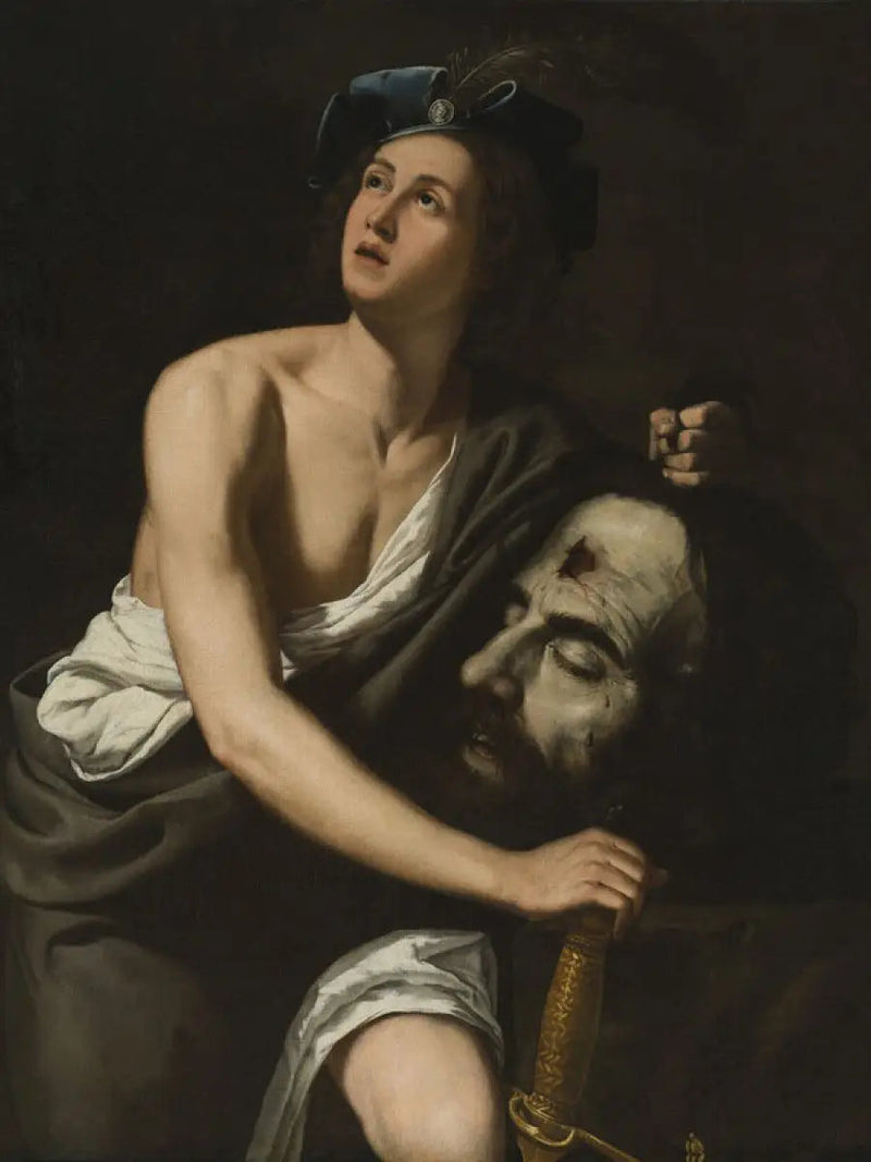 David ve Golyat'ın başı - Artemisia Gentileschi