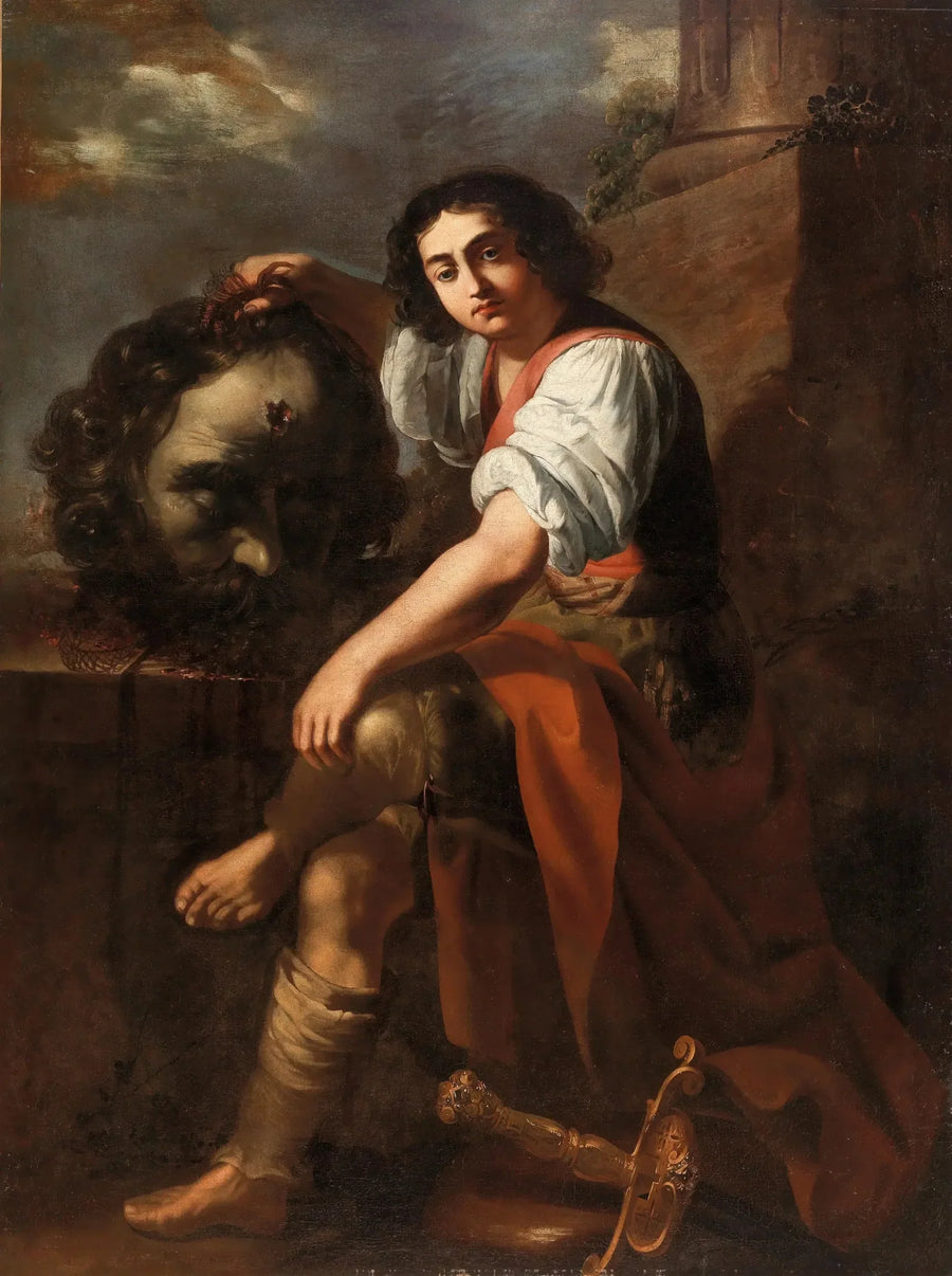 David ve Golyat'ın başı - Artemisia Gentileschi