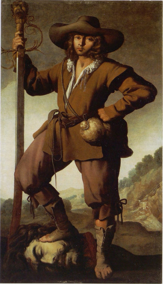 David ve Golyat'ın başı - Francisco de Zurbarán