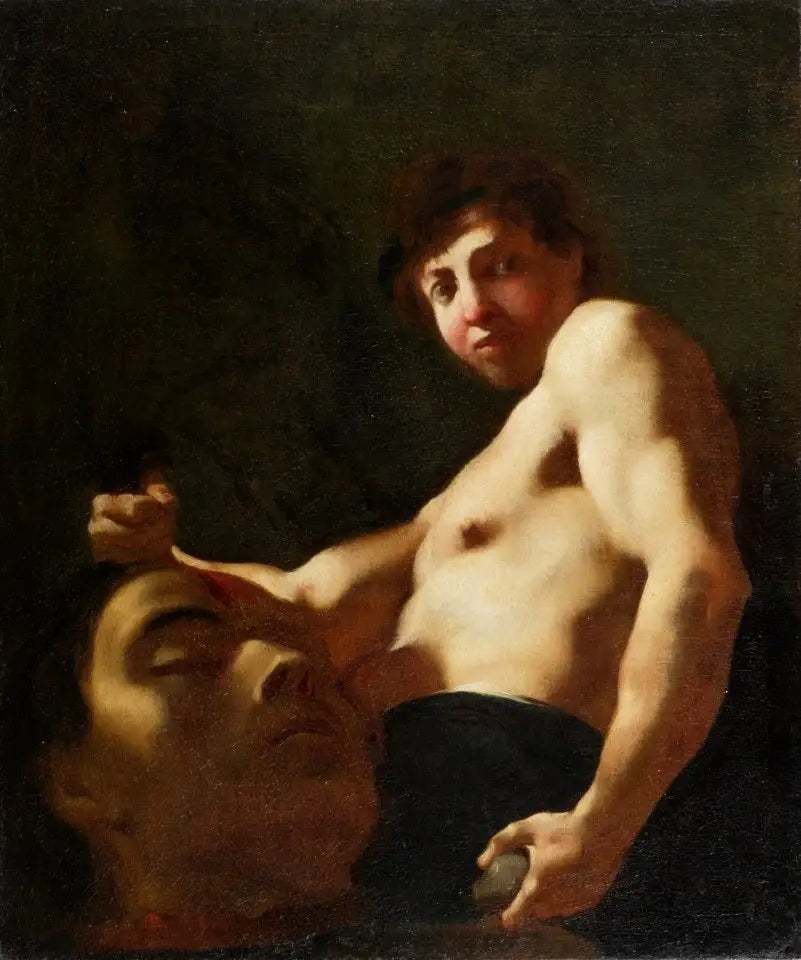 David ve Golyat'ın başı - Giovanni Battista Tiepolo