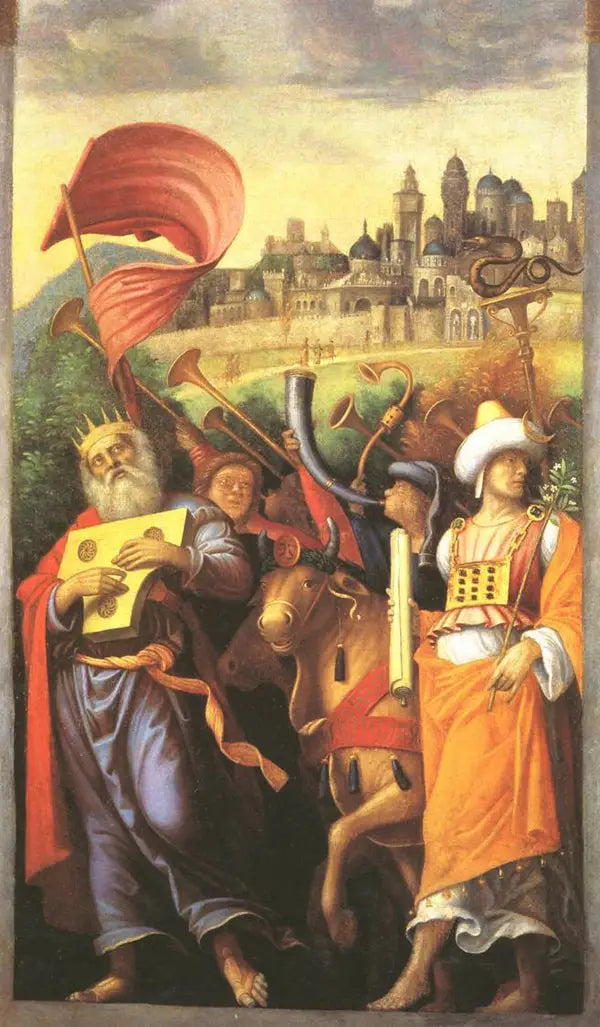 David, Ahitkâr Sandığı Önünde - Antonio da Correggio