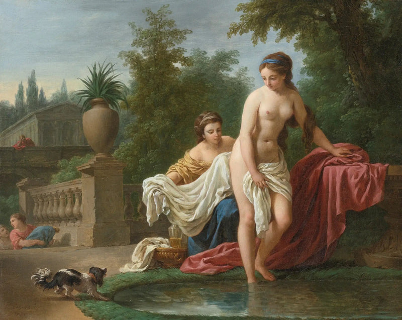 David ve Bethsabé - Louis Jean François Lagrenée