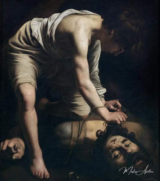 David et Goliath - Caravage - Reproductions de tableaux et peintures haut de gamme