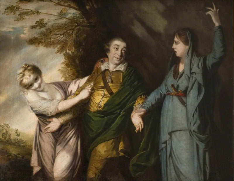 David Garrick Drama ve Komedi Arasında - Joshua Reynolds