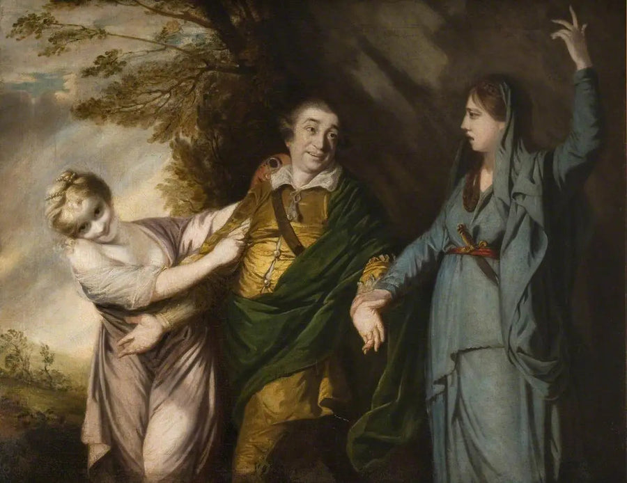 David Garrick Drama ve Komedi Arasında - Joshua Reynolds