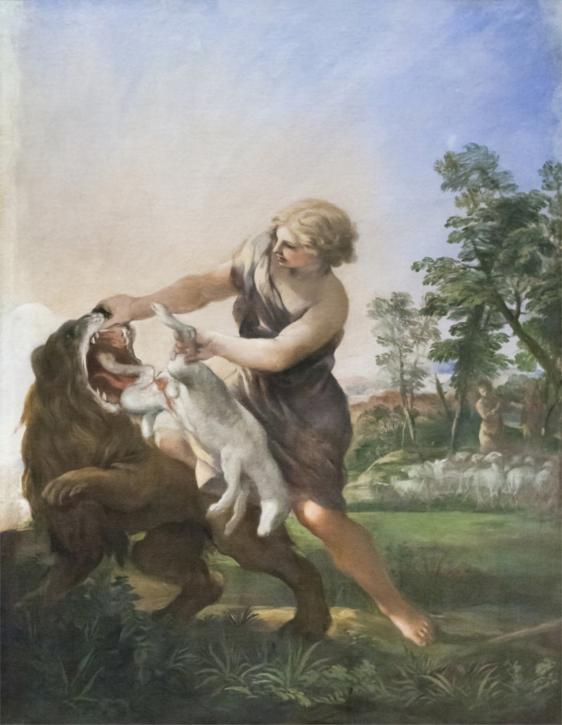 David Aslanı Öldürüyor - Pietro da Cortona