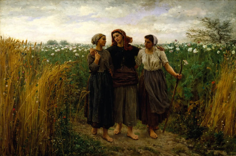 Tarlalardan Dönüş - Jules Breton