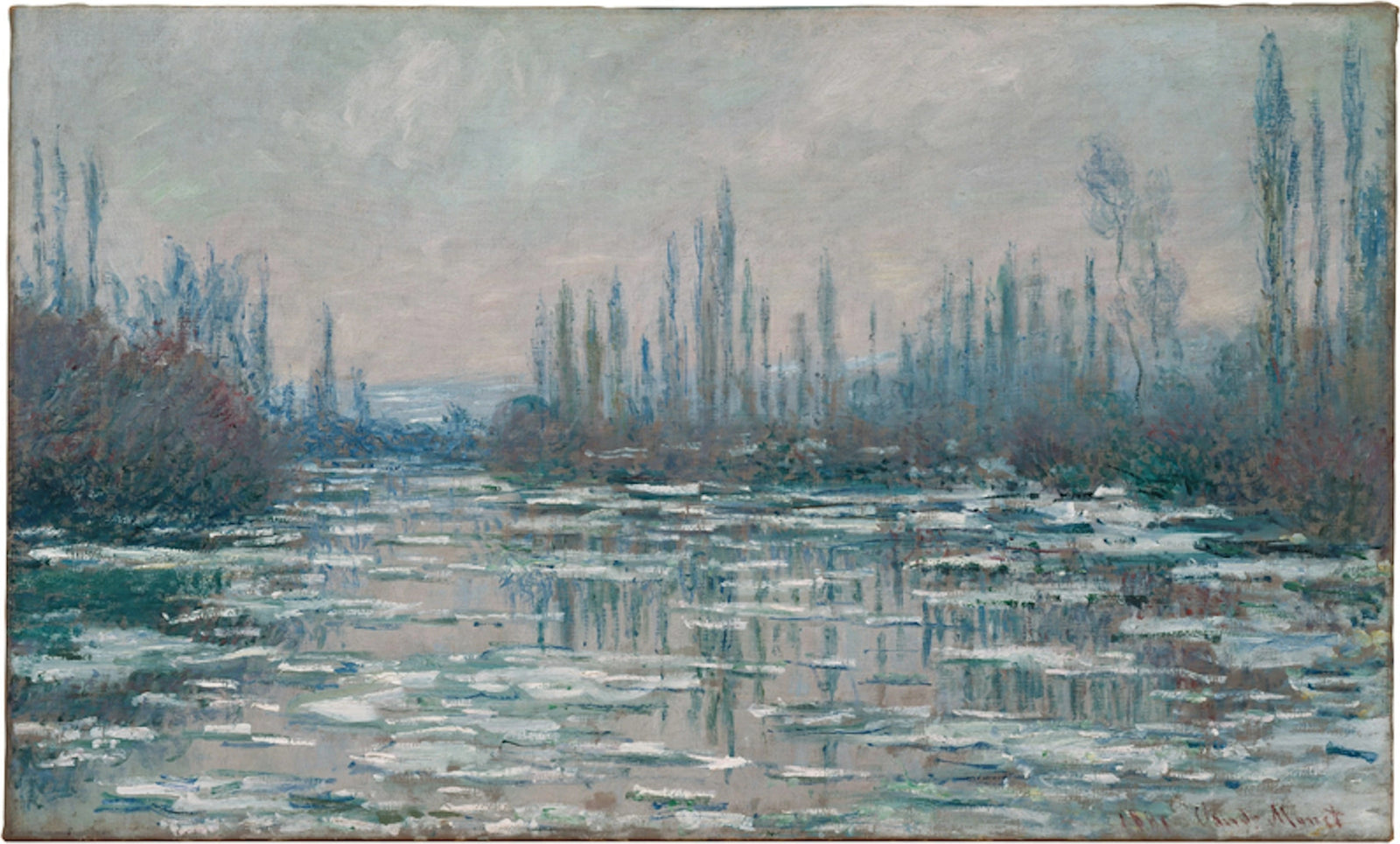 Seine W569'daki Fiyasko - Claude Monet