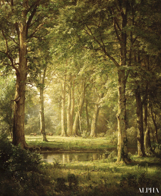 Début de l'été - William Trost Richards - Reproductions de tableaux et peintures haut de gamme