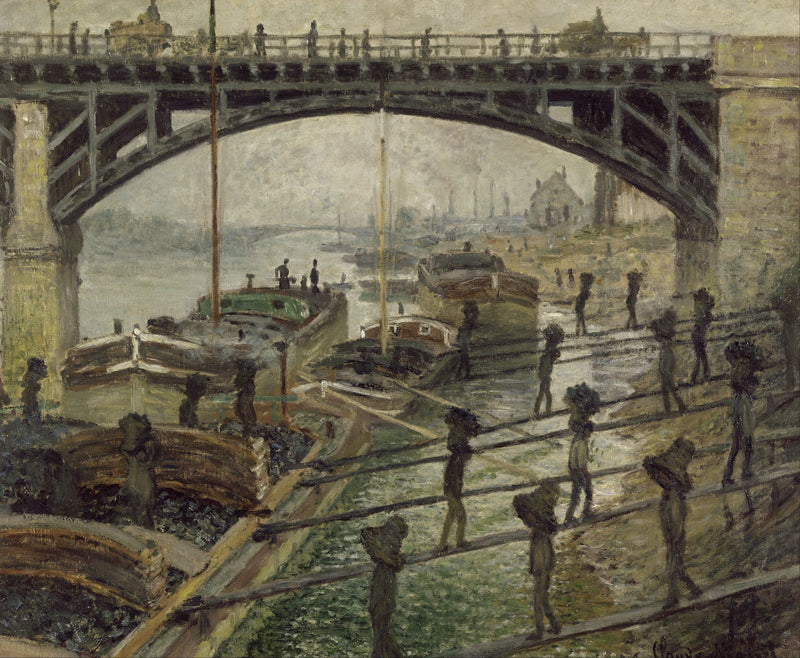 Kömür Boşaltıcılar W364 - Claude Monet
