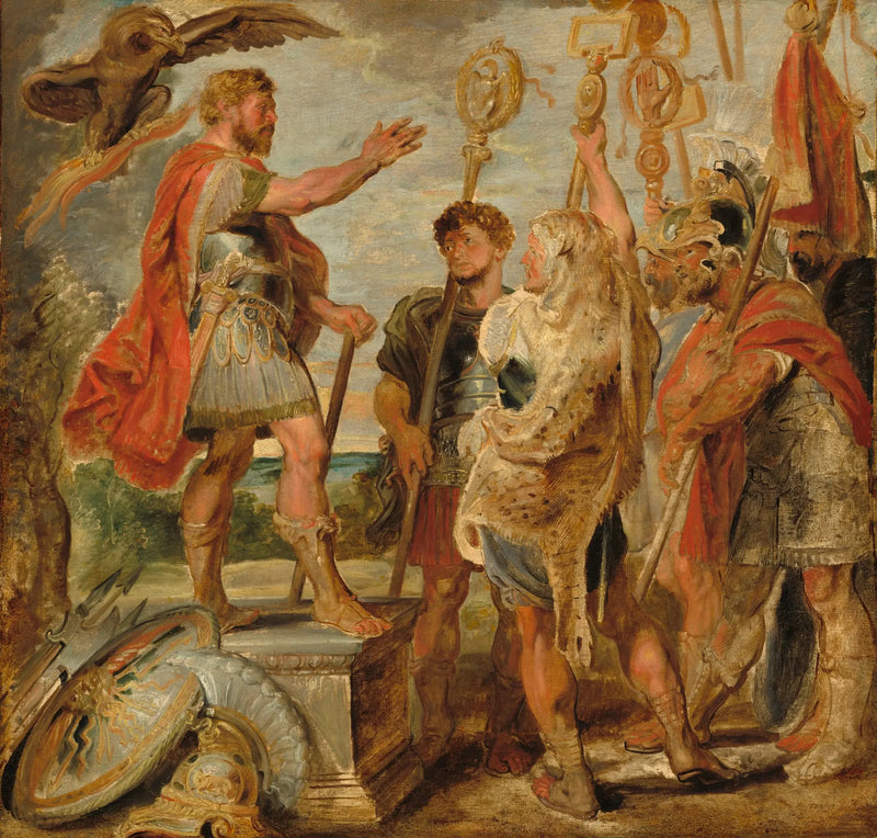 Decius Mus'un lejyonlara hitabı - Peter Paul Rubens