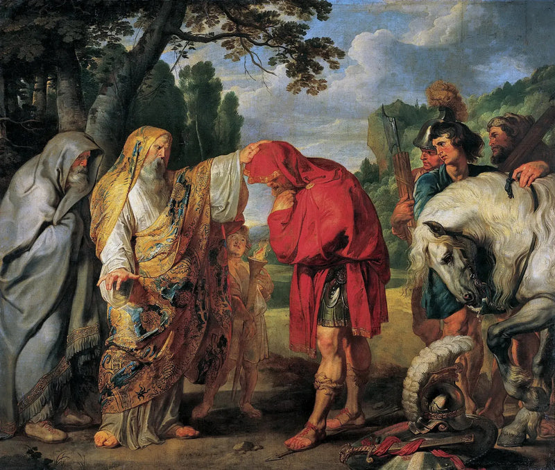 Decius Mus ölüme hazırlanıyor - Antoine van Dyck