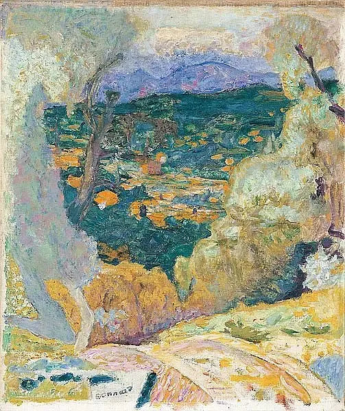 Güney dekoru, le Cannet - Pierre Bonnard