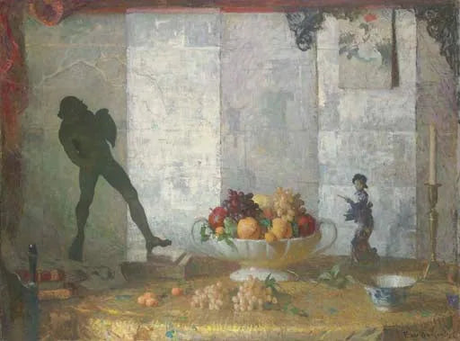 Natürmort Dekorasyonu - Frank Weston Benson