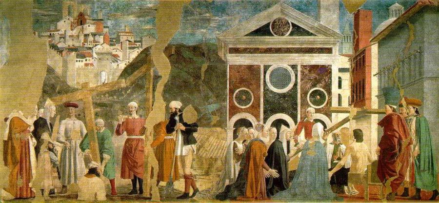 Gerçek Haç'ın Keşfi ve Kanıtı - Piero della Francesca