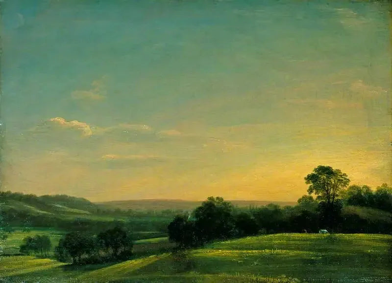 Dedham Vadi, akşam - John Constable