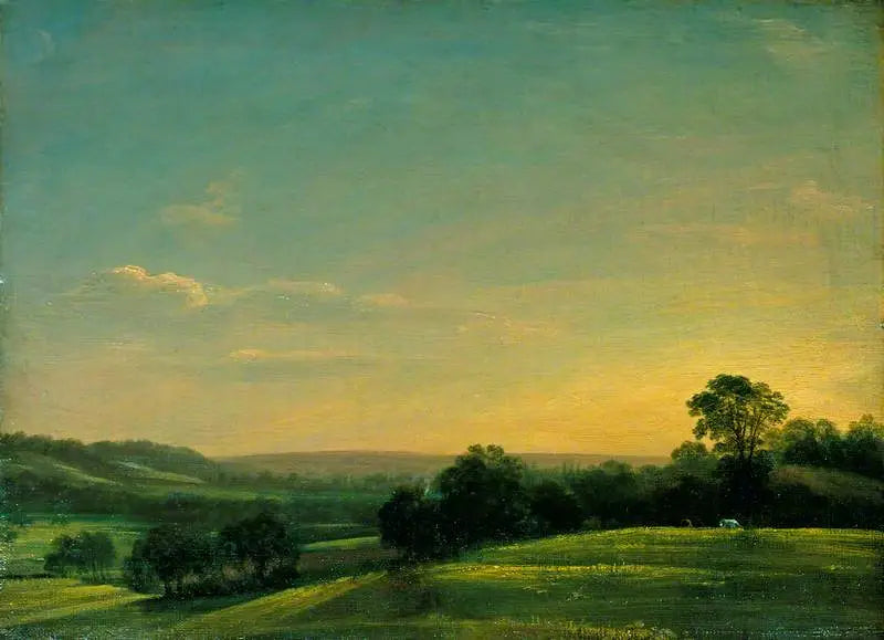 Dedham Vadi, akşam - John Constable