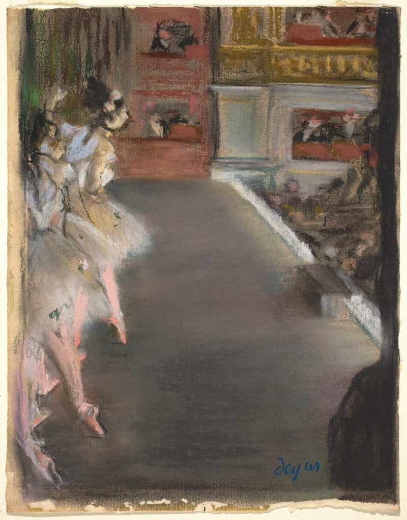 Dancers at the Old Opera House - Edgar Degas