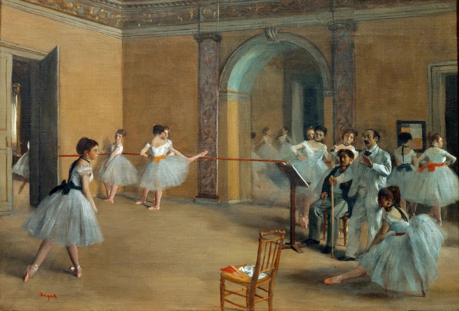 Le Peletier Caddesi'ndeki Opera'da Dansın Yuvasi - Edgar Degas