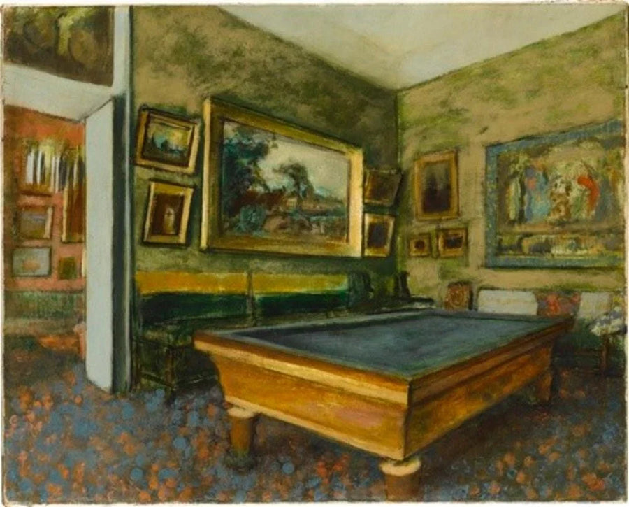 Bilardo Salonu - Edgar Degas