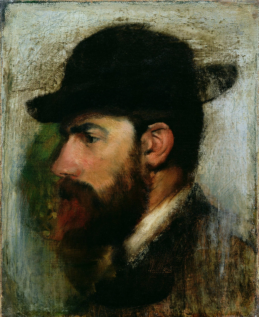 Henri Rouart Portresi - Edgar Degas