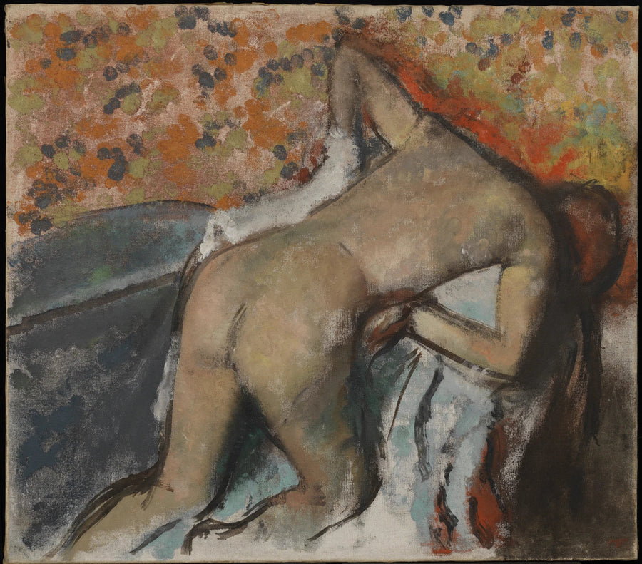 Banyodan sonra, kendini silen kadın - Edgar Degas