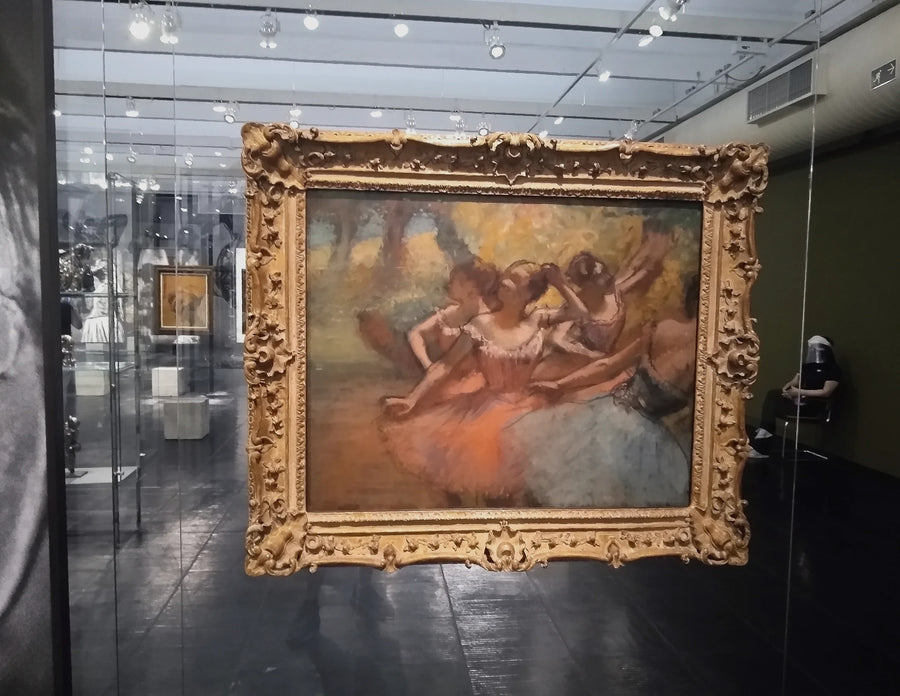 Sahnede Dört Balerin - Edgar Degas