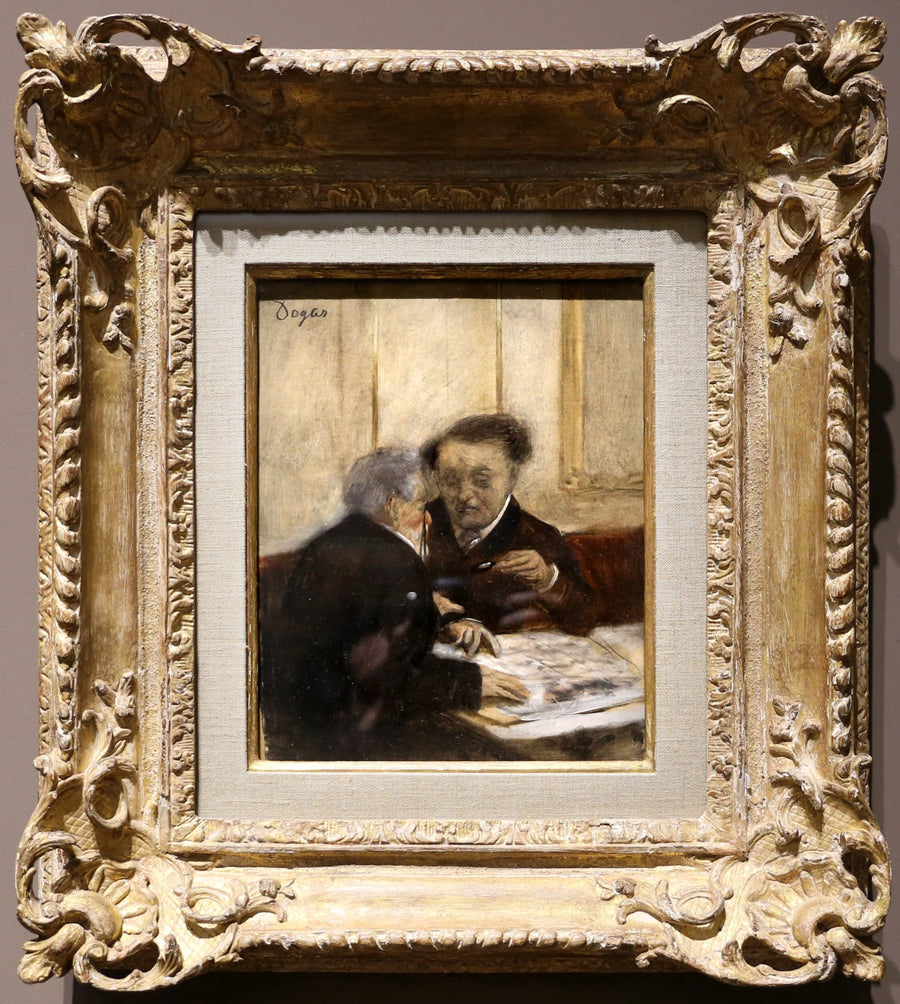 Châteaudun Kafe - Edgar Degas