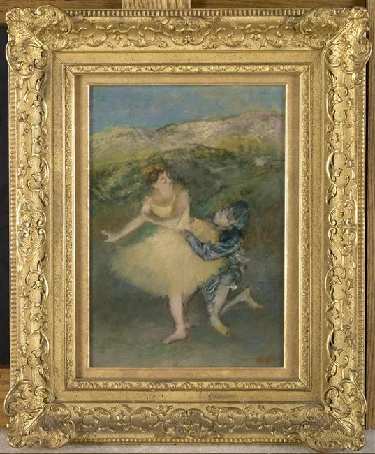 Arlekin ve Kolombin - Edgar Degas